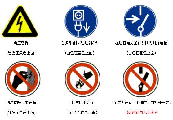 BSCI验厂劳保警示牌